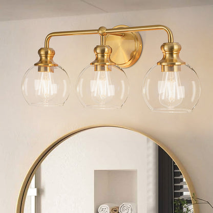 Irvine Gold Modern 3-Light Vanity Light