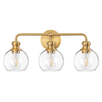 Irvine Gold Modern 3-Light Vanity Light