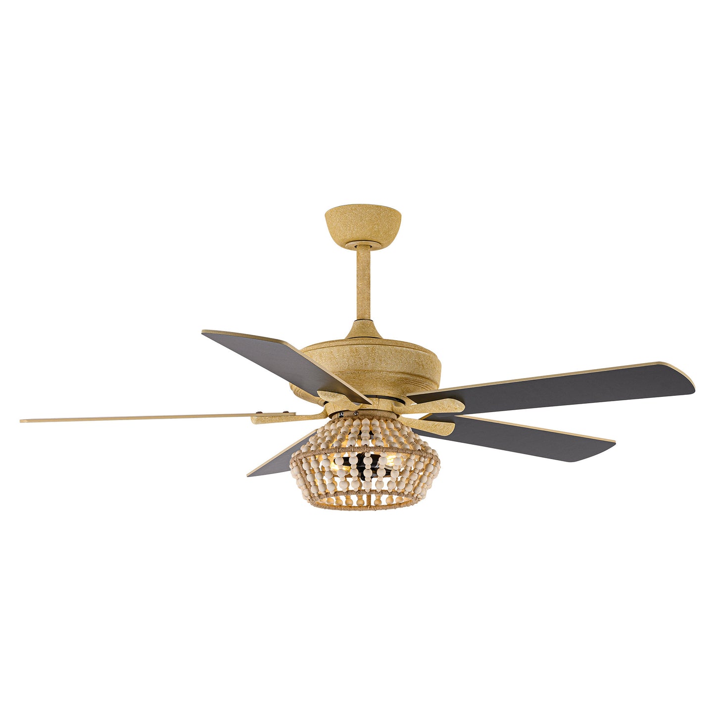 BreezeLite 52" Farmhouse Gold Weathered Reversible Blade Ceiling Fan