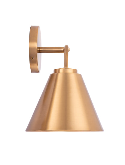 Loft Lantern Modern 2-Light Gold Vanity Light