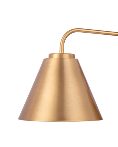 Loft Lantern Modern 3-Light Gold Vanity Light