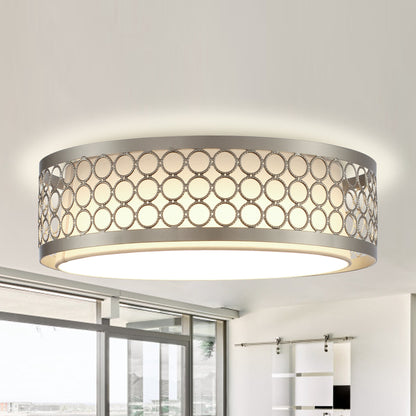 Lusteria 15" Modern LED Flush Mount Light