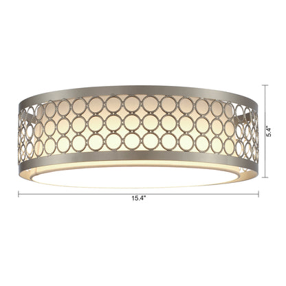 Lusteria 15" Modern LED Flush Mount Light