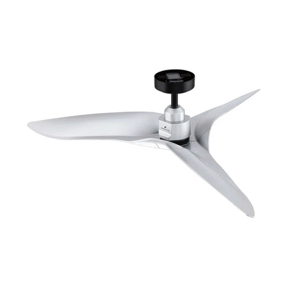 Platinum Breeze Modern 52" Silver Downrod Ceiling Fan