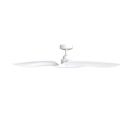 Platinum Breeze Modern 52" Matte White Downrod Ceiling Fan