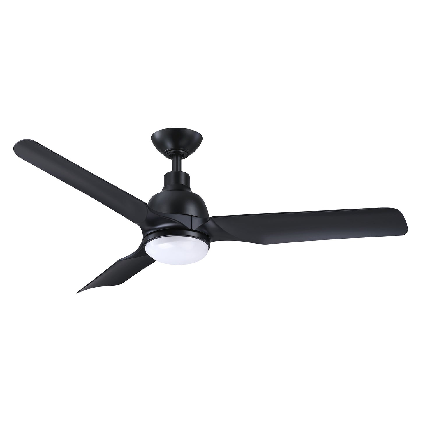 Royal Gust Modern 52" Black Indoor Integrated LED Ceiling Fan