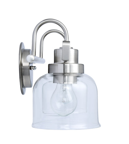 Brighton 2-Light Chrome Dimmable Bathroom Vanity Light