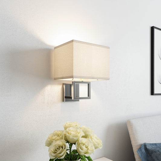 Pressley 1-Light Chrome Dimmable Wall Sconce