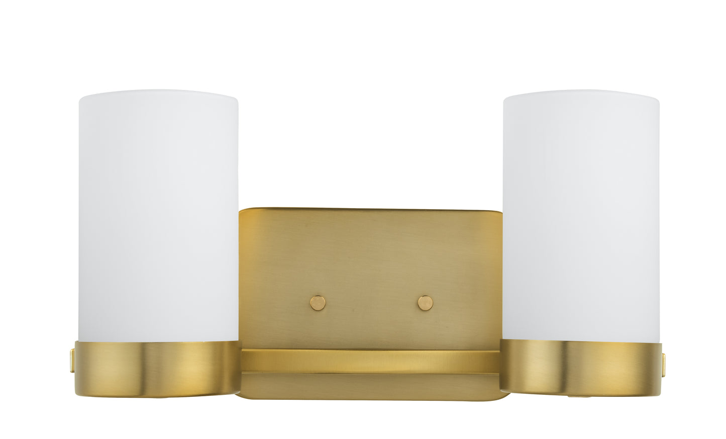 Revis 2-Light Gold Dimmable Bathroom Vanity Light