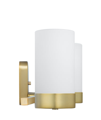 Revis 3-Light Gold Dimmable Bathroom Vanity Light