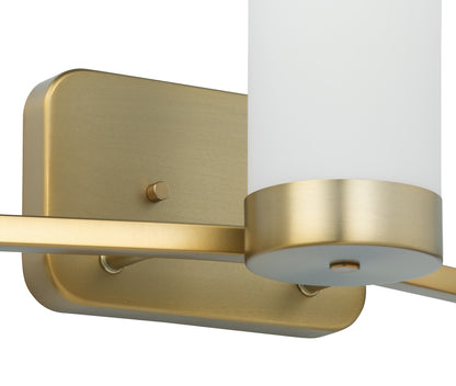 Revis 3-Light Gold Dimmable Bathroom Vanity Light